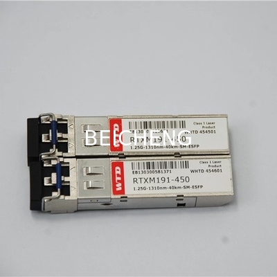 WTD RTXM191-450 1.25G 40km 1000base-lx sfp 1310nm fiber optic