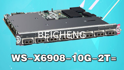 Cisco WS-X6908-10G-2T Cisco 6500 Series 10 Gigabit Module